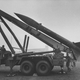Honest John battlefield missile.